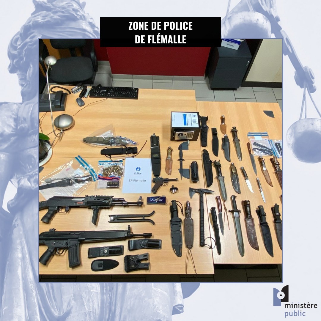 Coup de filet de la zone de police de Flémalle