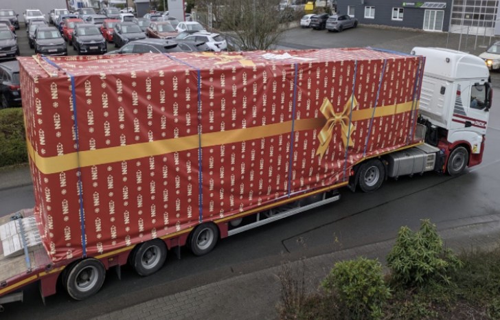 Le cadeau géant de la E40 est identifié !