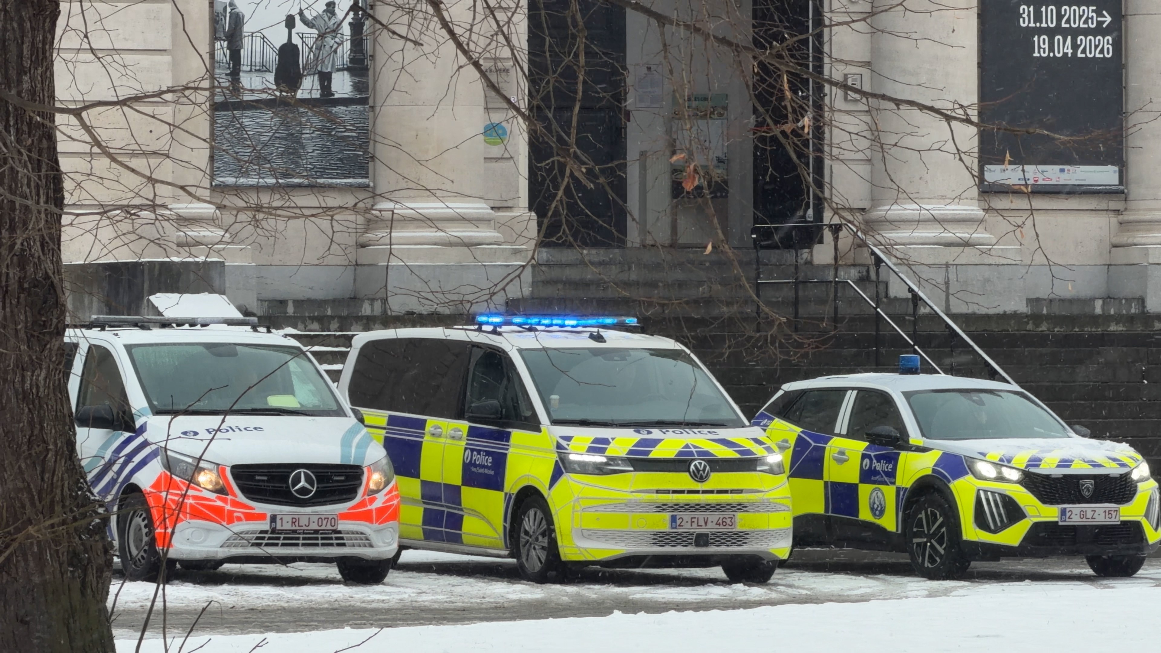 Voeux du MR : les préparatifs en cours et la police présente