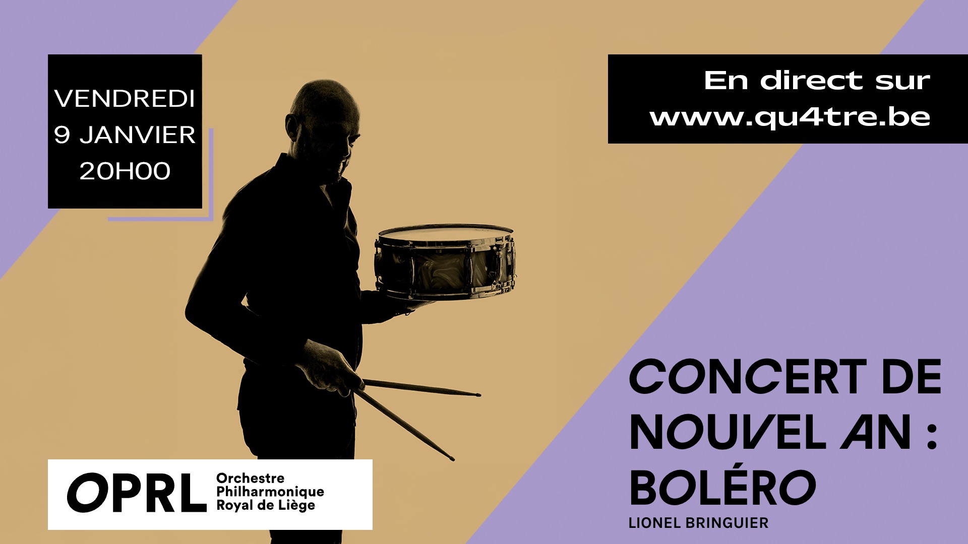 Vendredi 9 janvier - "Concert de Nouvel An : Boléro"