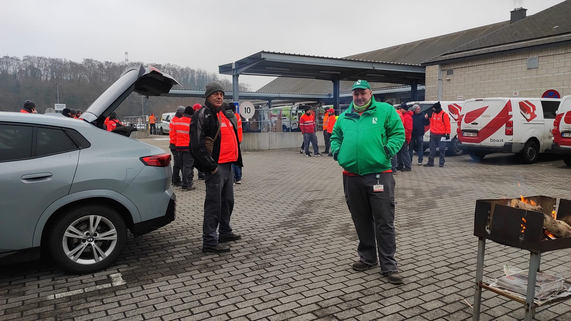 Suppression de tournées et arrêt de travail chez BPost Seraing