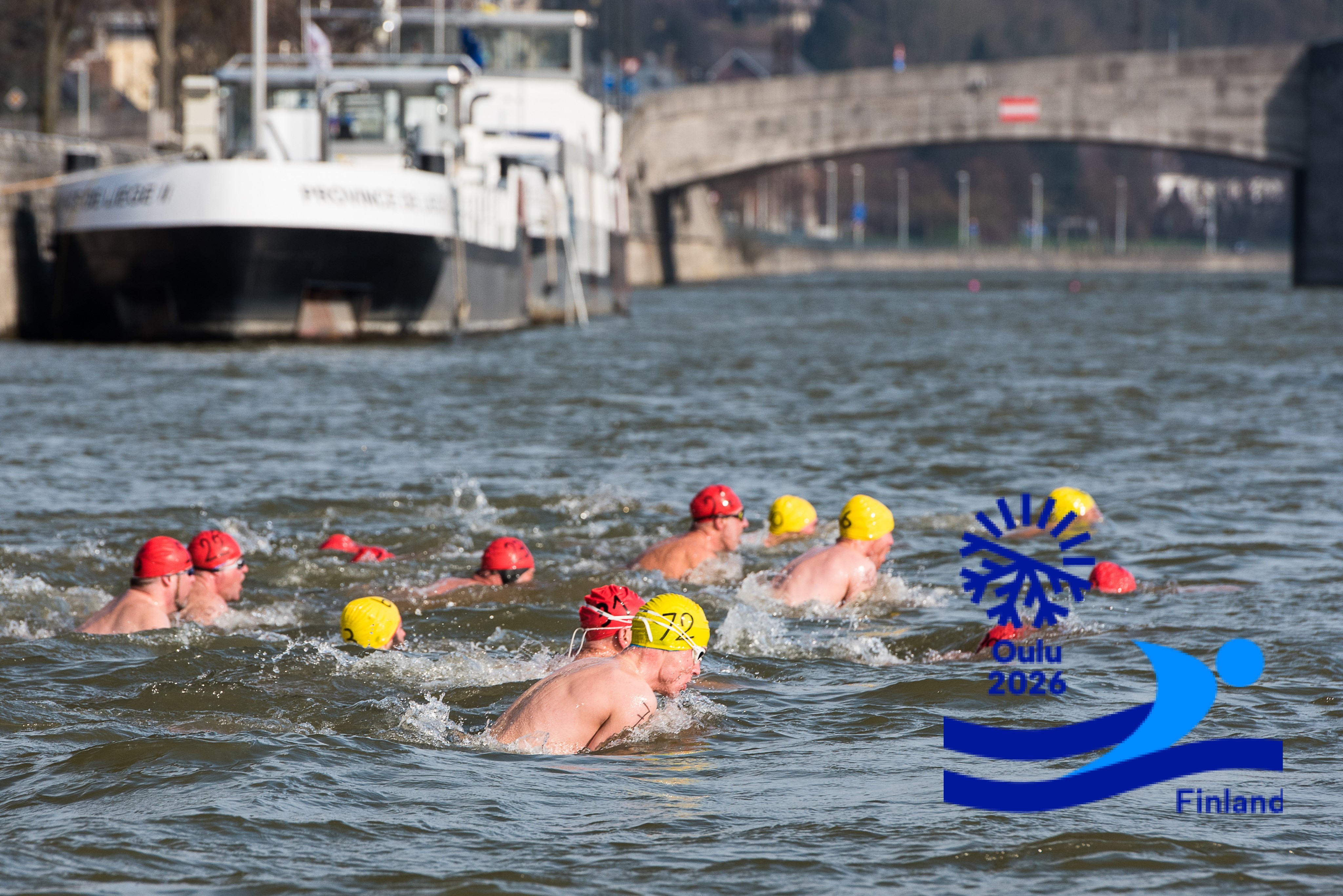 Des Hutois aux Mondiaux de nage en eaux glacées
