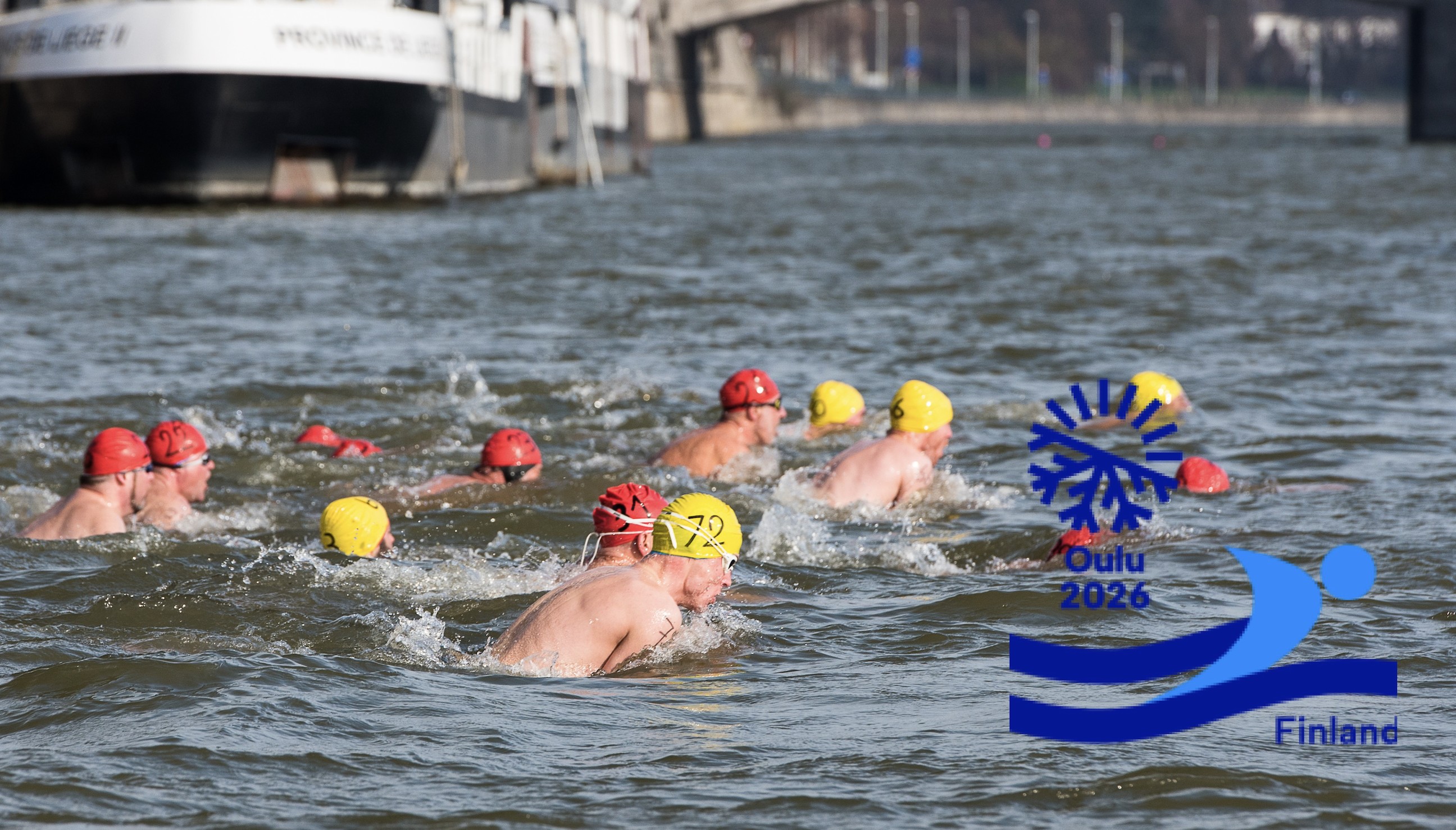 Des Hutois aux Mondiaux de nage en eaux glacées