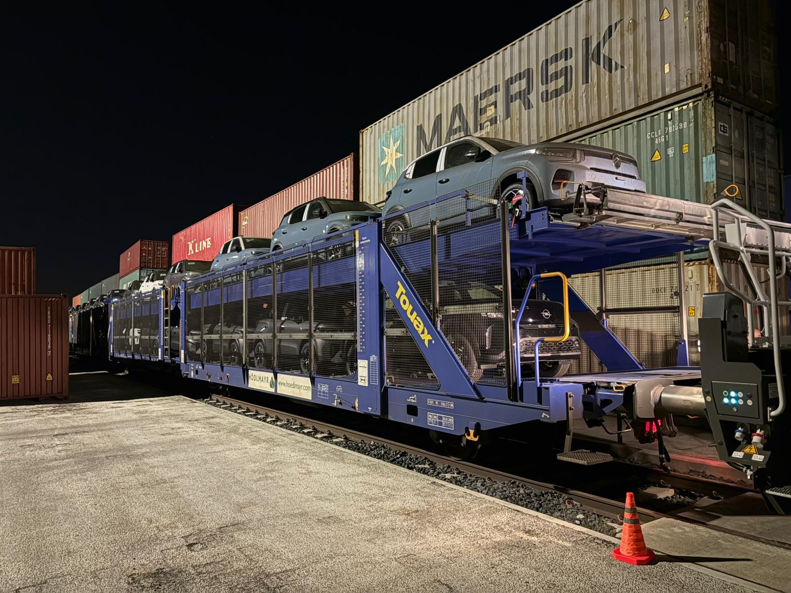 Reprise du trafic ferroviaire à Liège Trilogiport