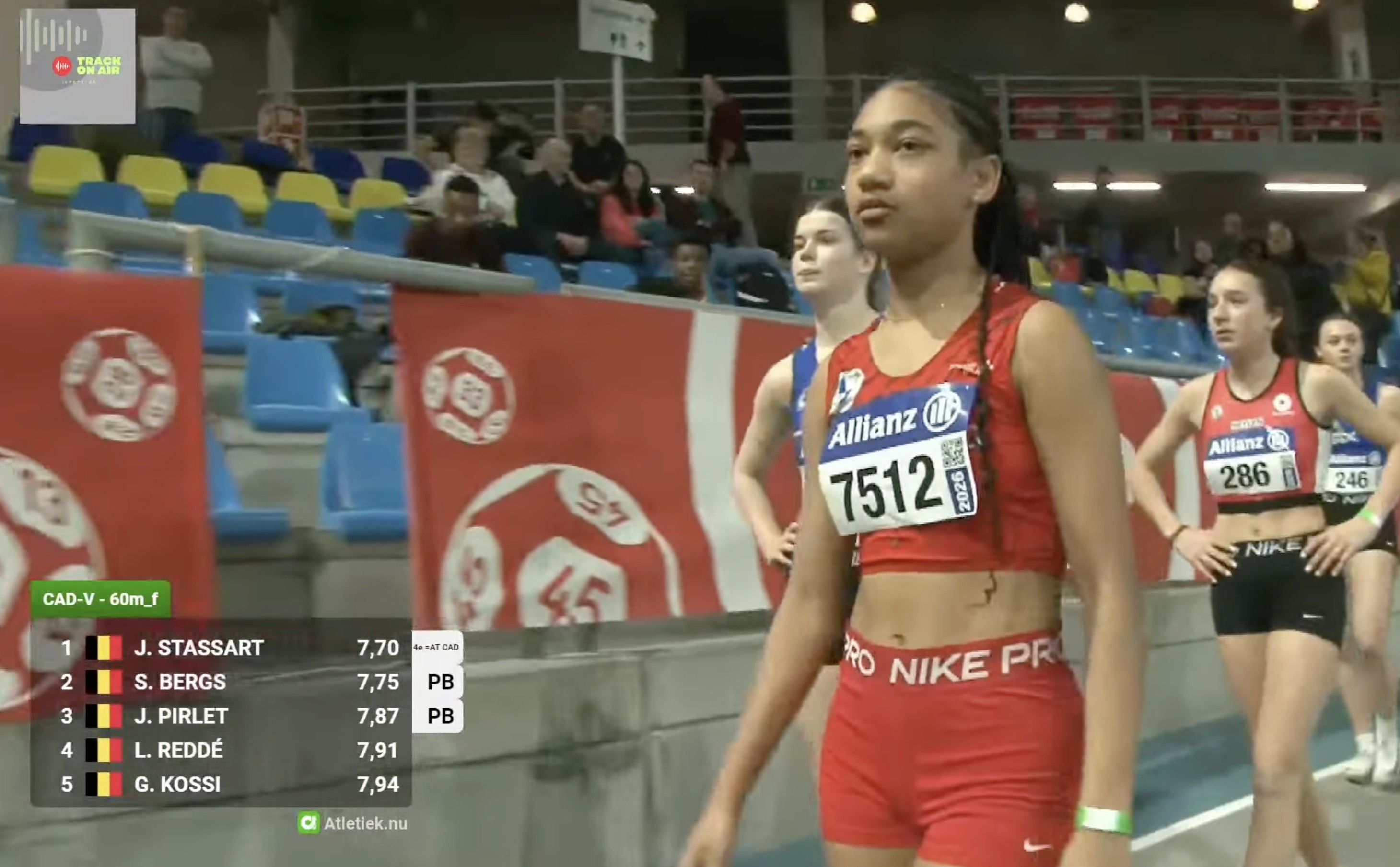 Athlé: Jada-Nora Stassart étincellante aux championnats de Belgique jeunes, 17 médailles liégeoises