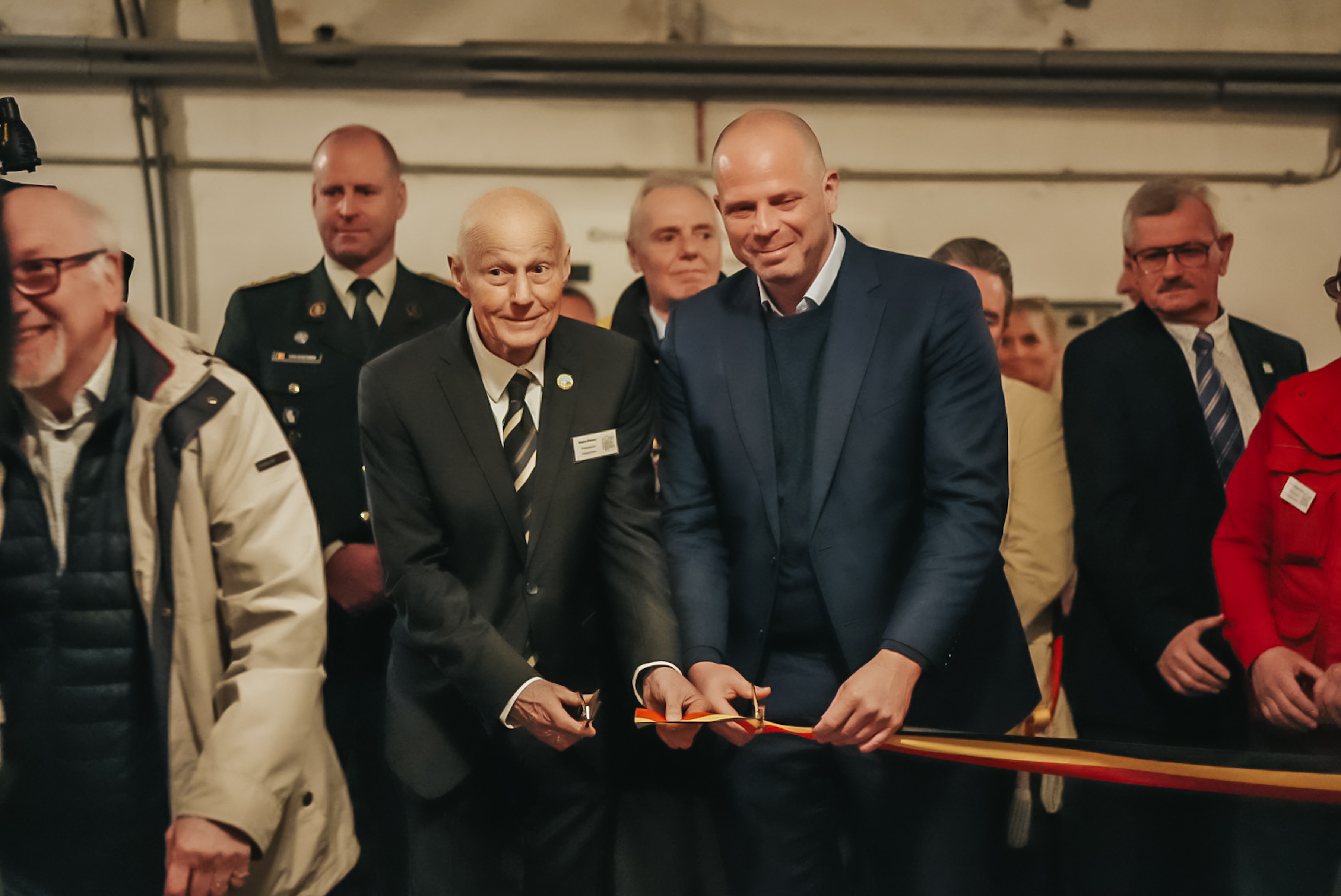Le ministre de la Défense, Théo Francken, présent au Fort d'Eben-Emael