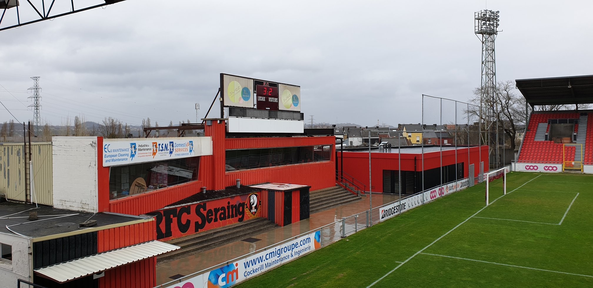 RFC Seraing - Courtrai : le début d'incendie synonyme de forfait pour les Métallos