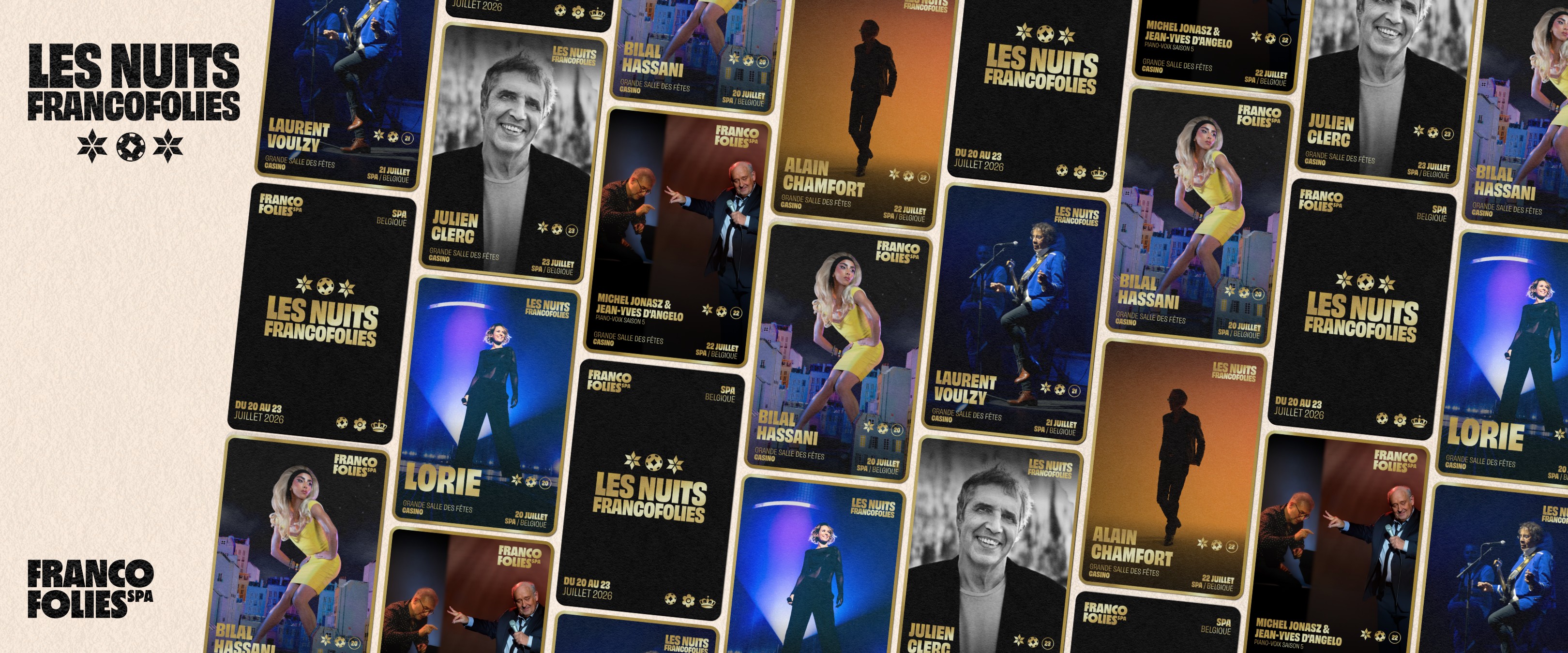 Les Nuits Francofolies : quatre soirées intimistes au Casino de Spa