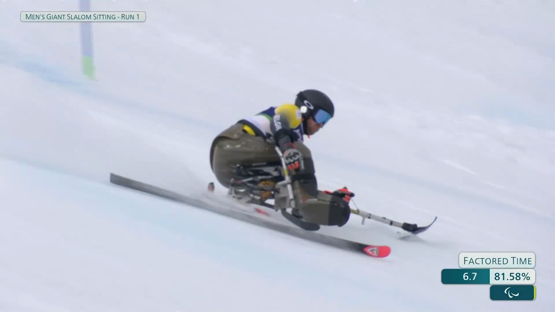 Jeux paralympiques : Jérémie Prégardien victime d'un trou dans la neige en slalom géant