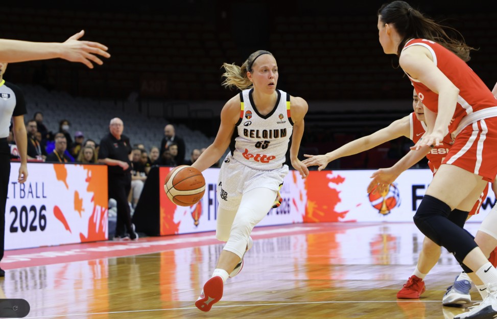 Basket : Julie Allemand, meilleure joueuse (MVP) du tournoi de Wuhan avec le Belgian Cats