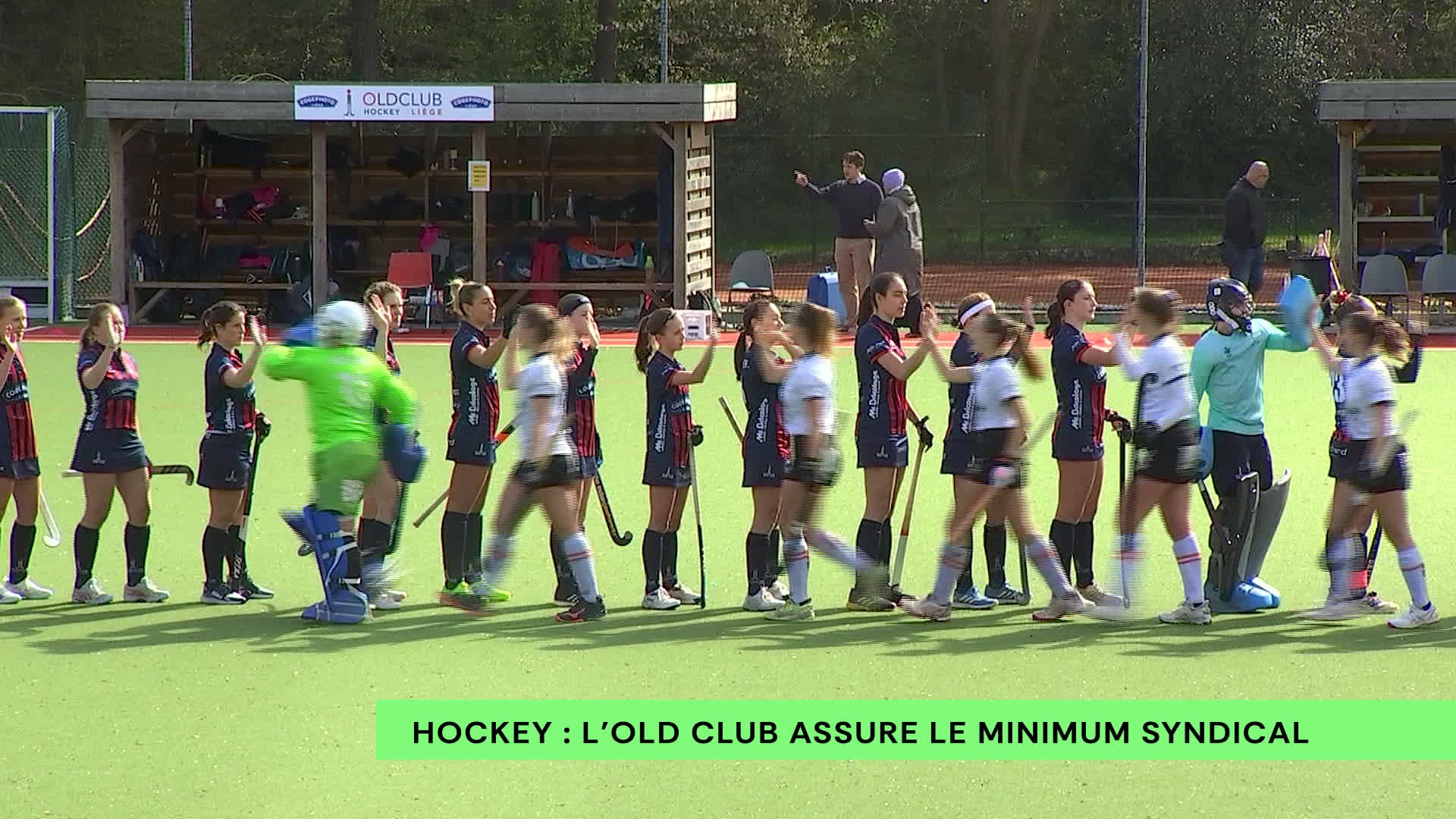 Hockey sur gazon: les dames de l'Old Club assurent le minimum syndical pour espérer le maintien