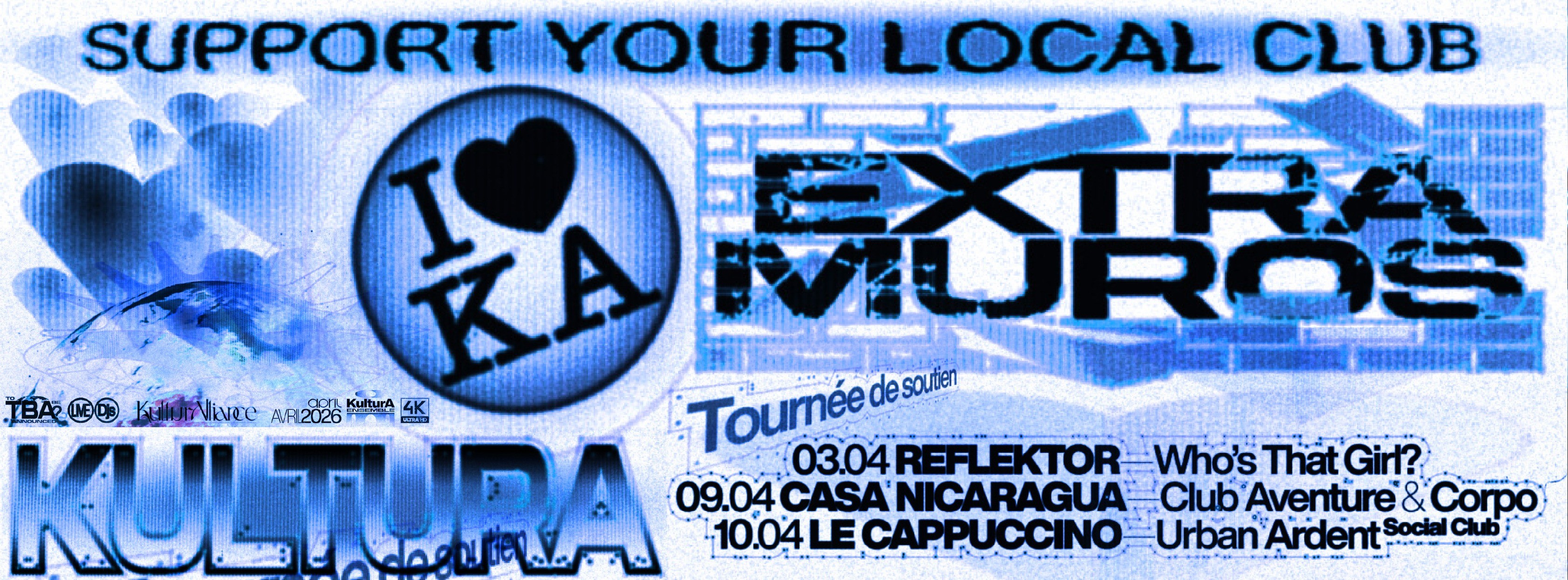 Fermeture du KulturA: 3 soirées de soutien organisées en faveur de l'ASBL