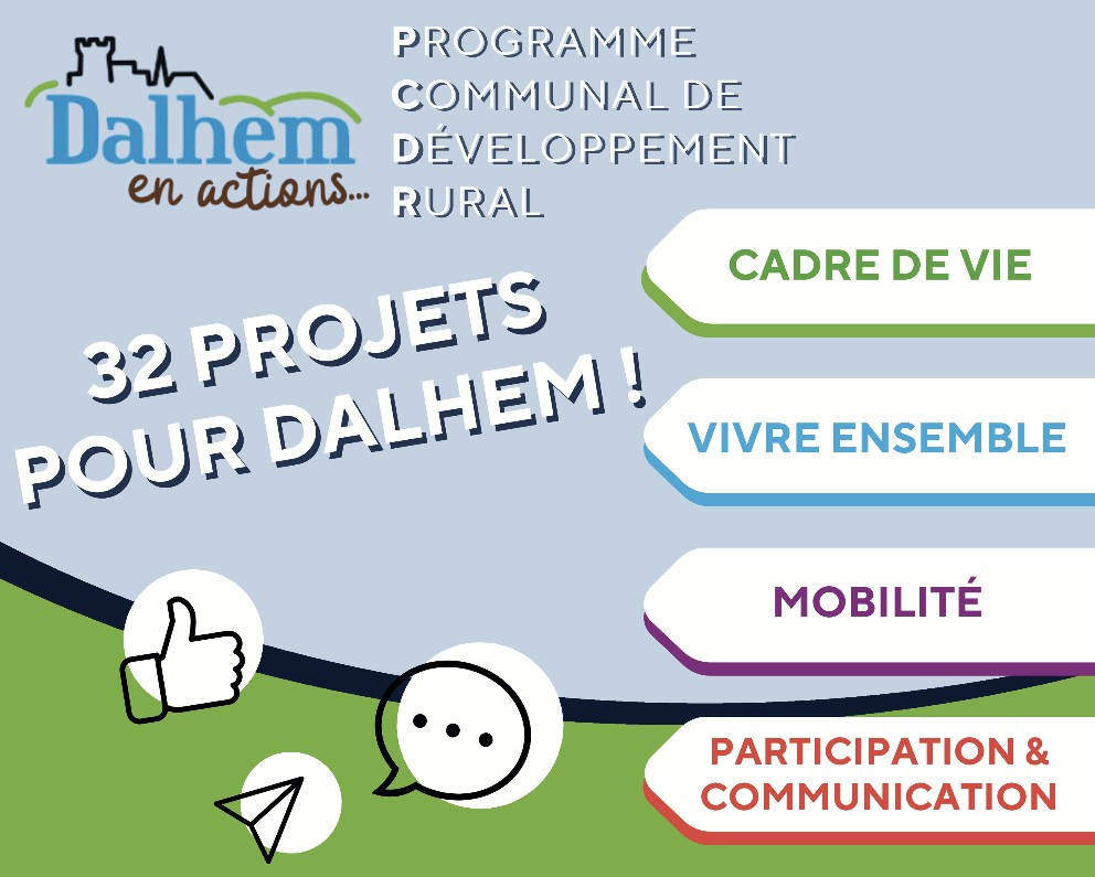 Dalhem : aux habitants de choisir 10 projets d’avenir rural pour la commune