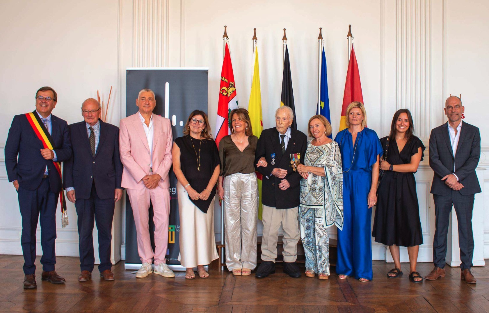Dix nouveaux citoyens d'honneur à Liège