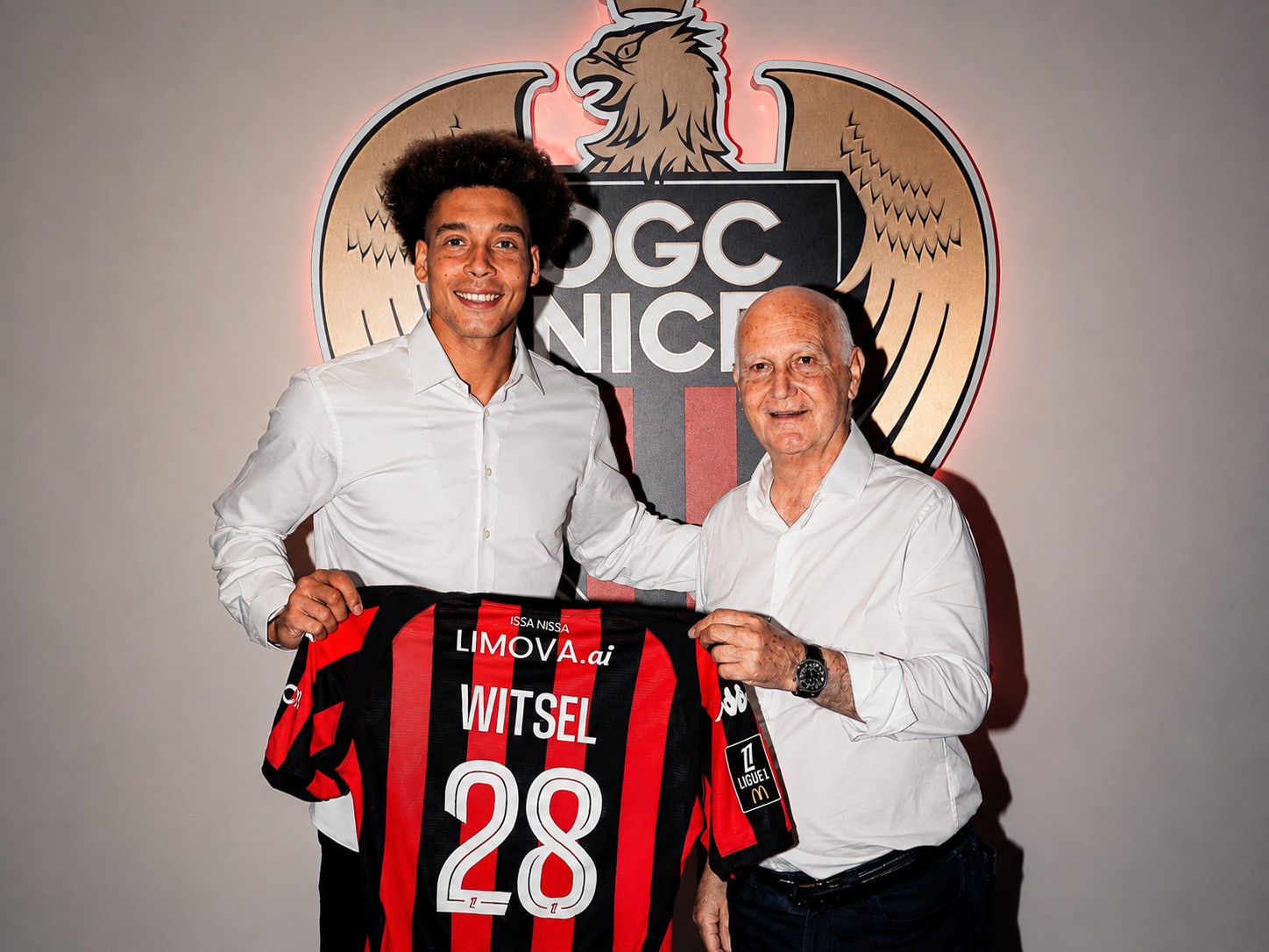 Axel Witsel rejoint l'OGC Nice
