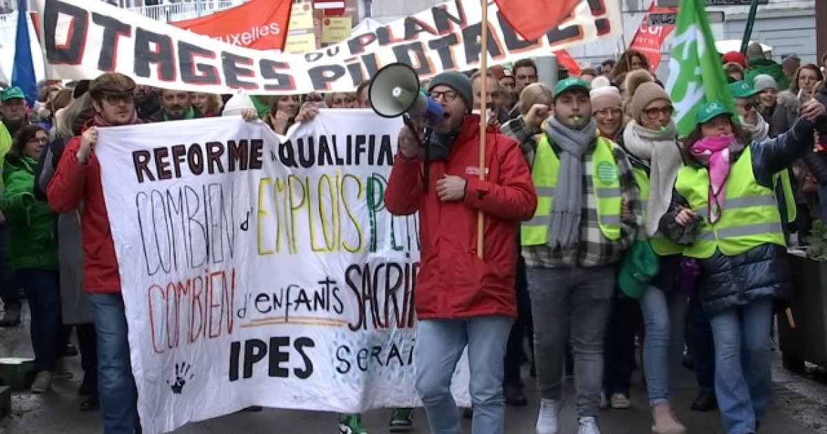 Contestation dans l'enseignement : manifestation en front commun le 10 septembre à Liège