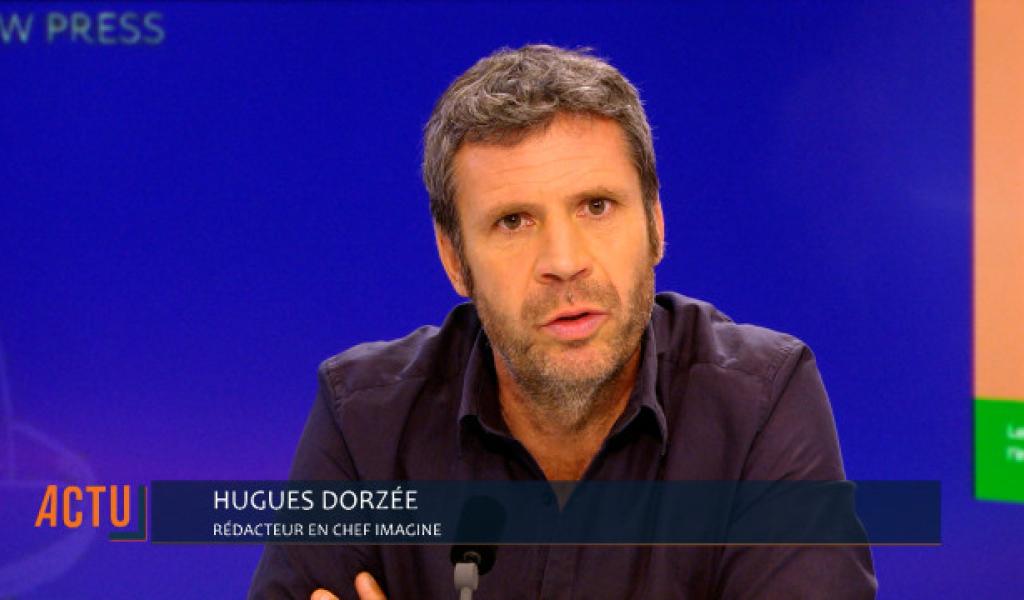 Hugues Dorzée, rédacteur en chef de "Imagine, Demain le monde"