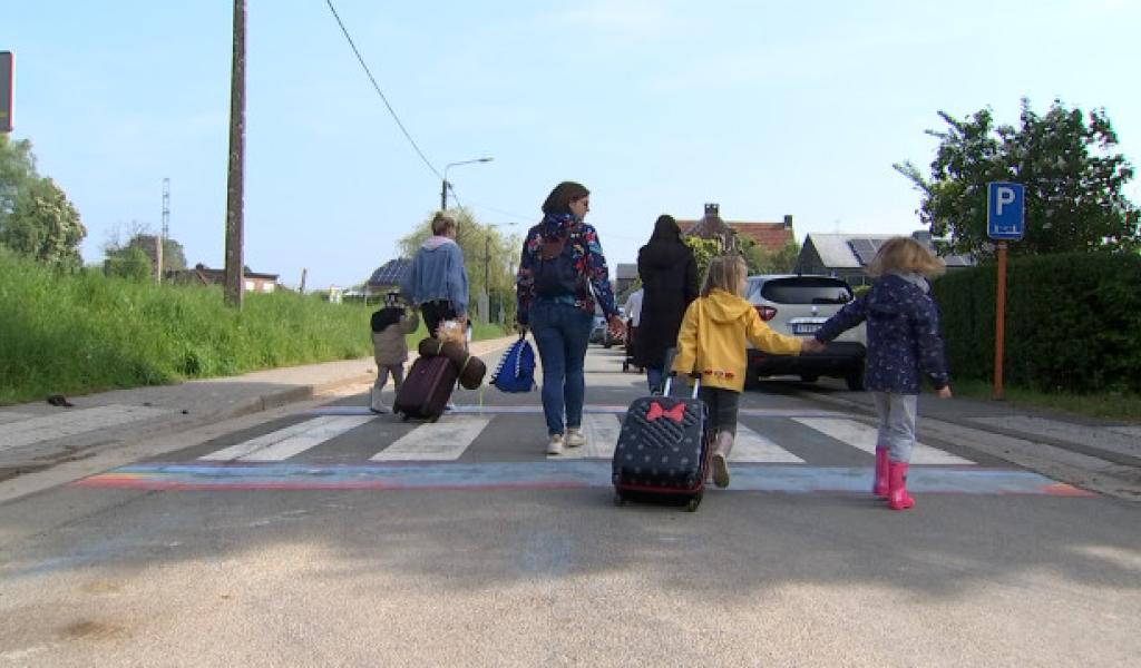 Un passage piétons LGBTQIA+ vandilisé à Neupré