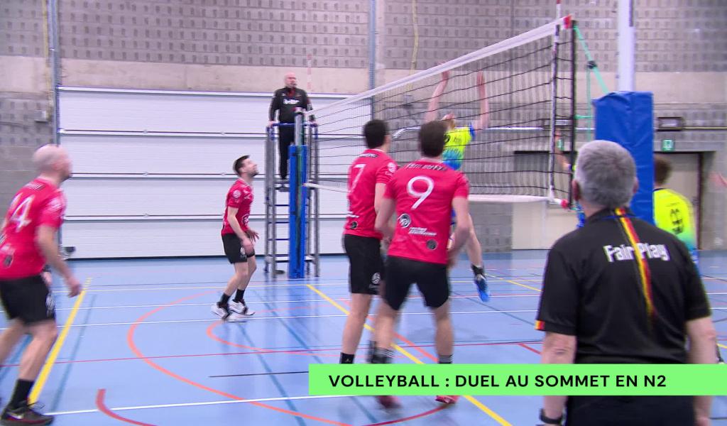 Volleyball: duel au somme entre Esneux et Guibertin en N2B