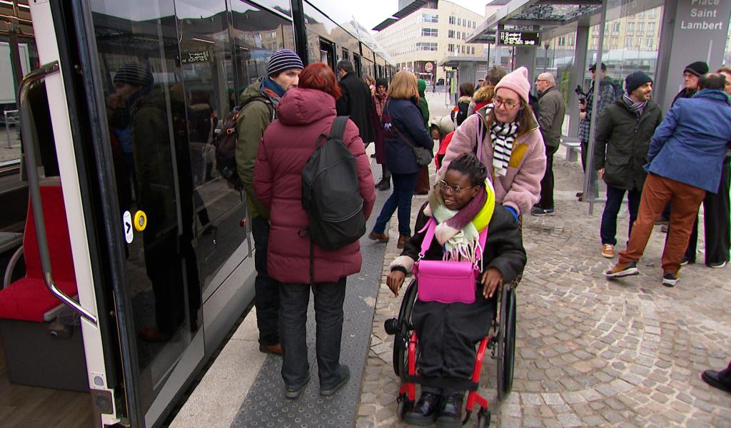 Tram: l'accessibilité aux PMR renforcée