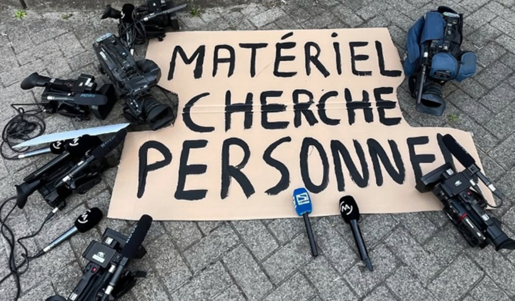 Importante mobilisation des médias de proximité ce mardi à Namur