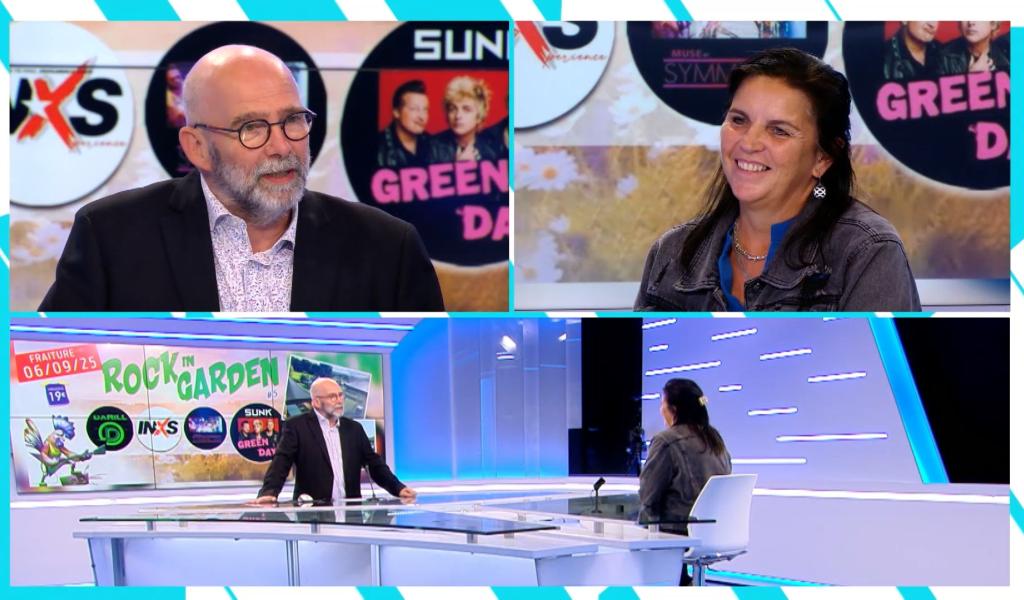 Une festival de rock dans le jardin de l'organisatrice !