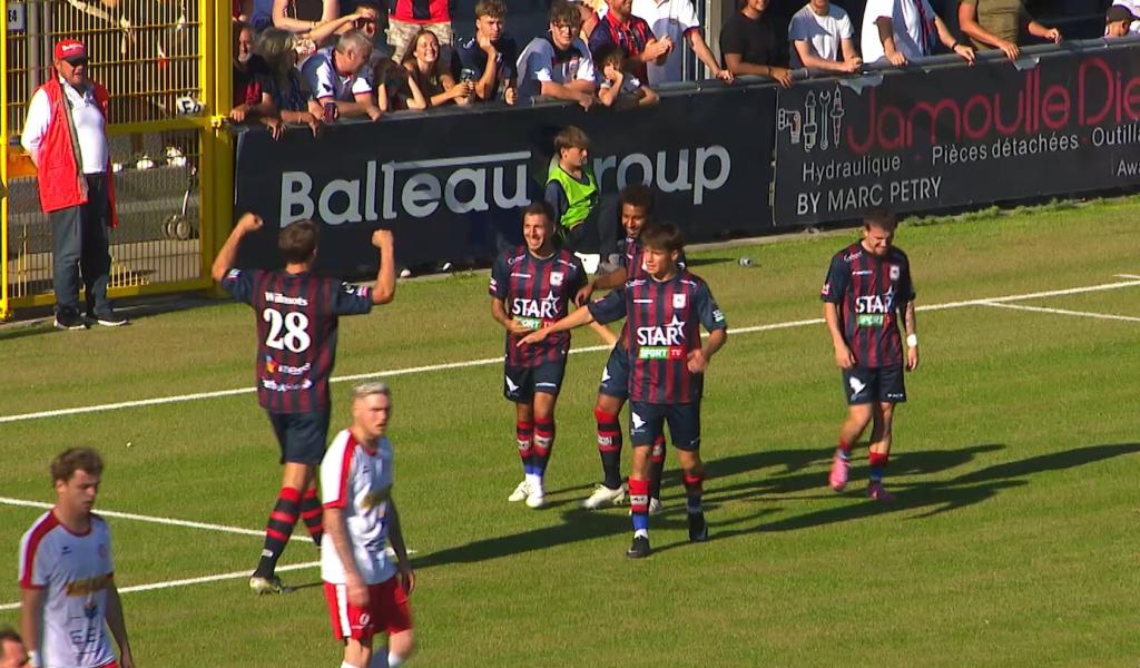 Le RFC Liège s'impose facilement contre Gullegem et se qualifie pour les 16e de la Coupe
