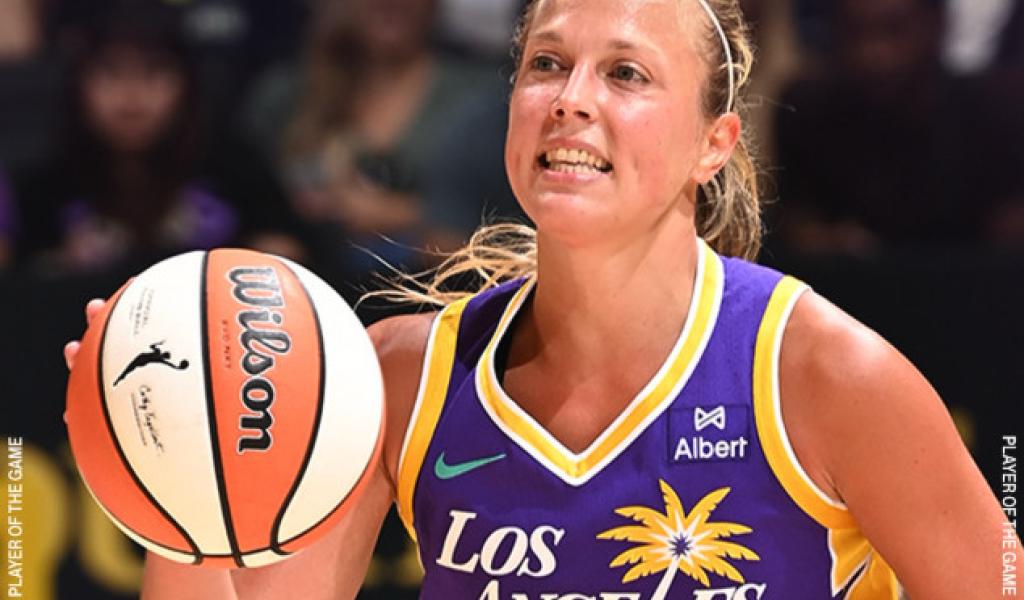 Julie Allemand entre dans l’histoire de la WNBA avec une prestation parfaite
