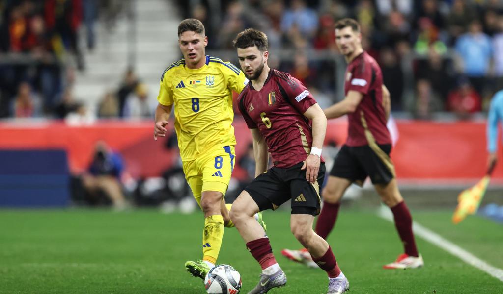 Nicolas Raskin ouvre son compteur avec les Diables Rouges