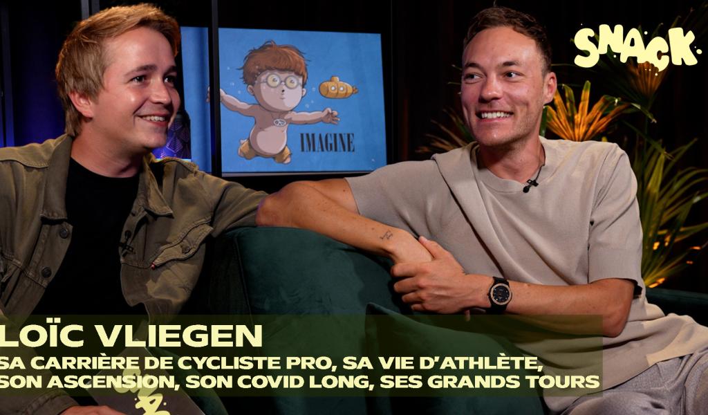 Snack - Loïc Vliegen revient sur sa carrière de cycliste professionnel