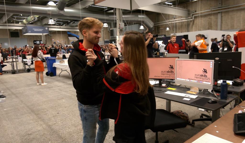 Des victoires liégeoises aux Euroskills 2025