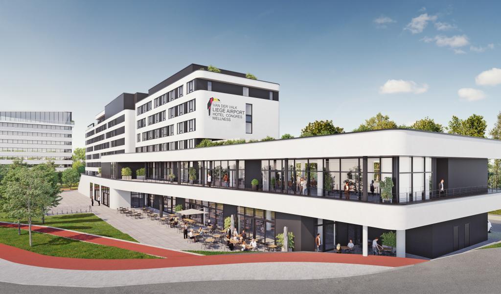 Un nouvel hôtel en 2027 à l'aéroport de Liège
