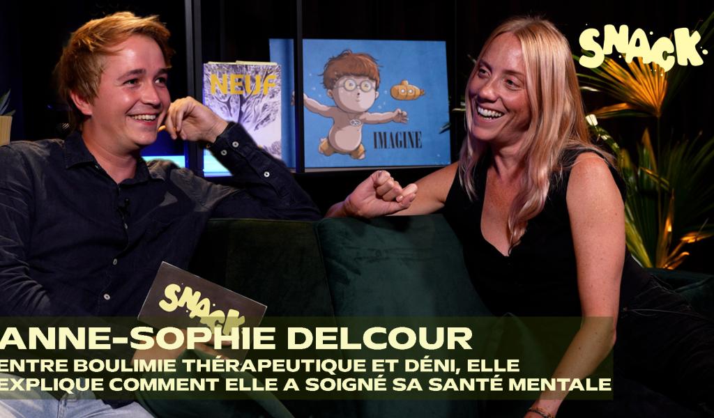 Snack - 50.000€ pour soigner ses peurs et sa santé mentale: le parcours incroyable d’Anne-Sophie Delcour