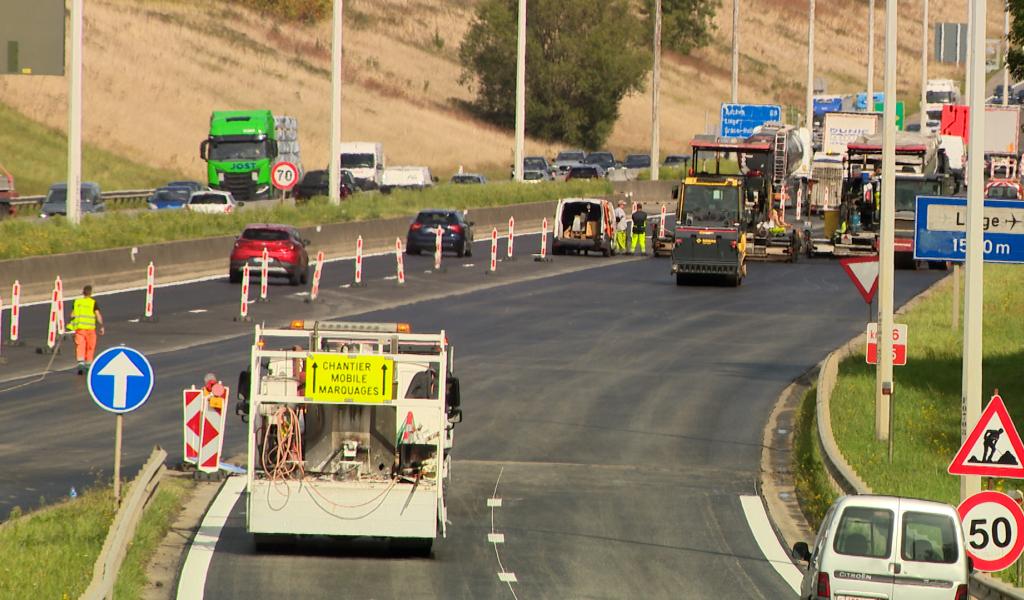 Fin des travaux sur l’E42 et sur l’E25 et nouvelle phase de chantier à Burenville