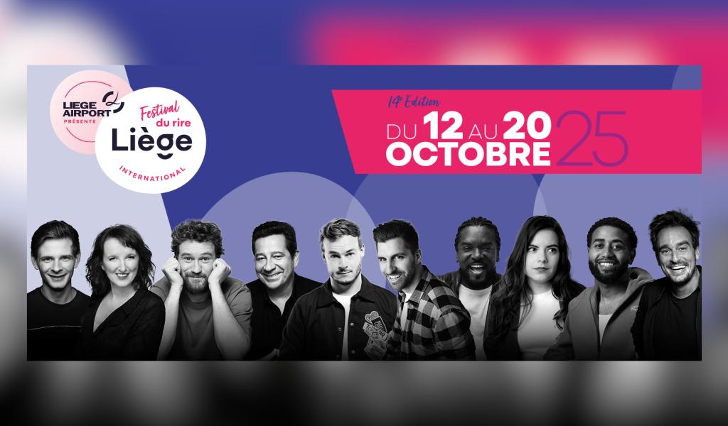 14e édition du Festival International du Rire de Liège: Laurent Gerra, Nico en Vrai, Anne Roumanoff, Antonia de Rendinger