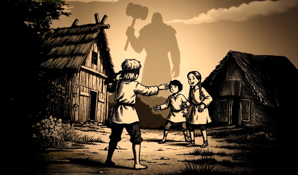 La légende hutoise derrière le jeu du Colin-Maillard