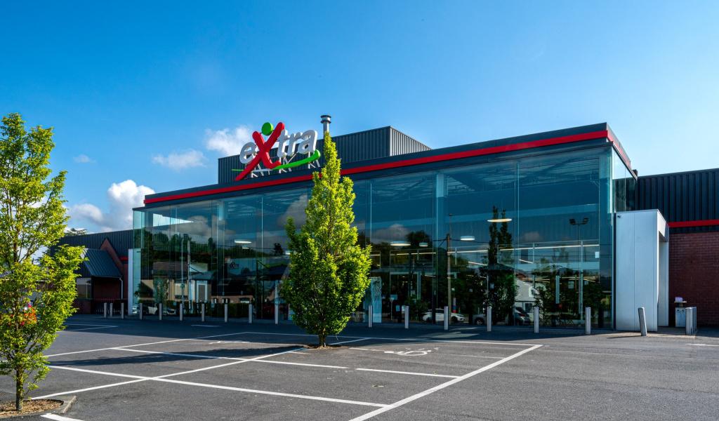 Extra Shop sur le site de l’ancien Cora à Rocourt