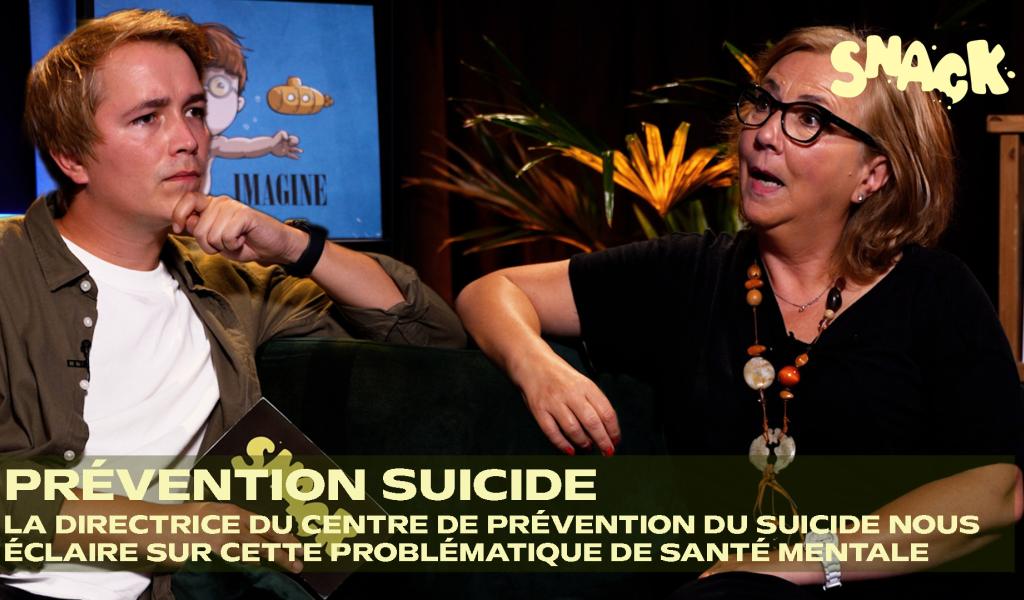 Snack - 25.000 appels annuels pour soutenir la vie : le combat du centre de prévention du su*cide