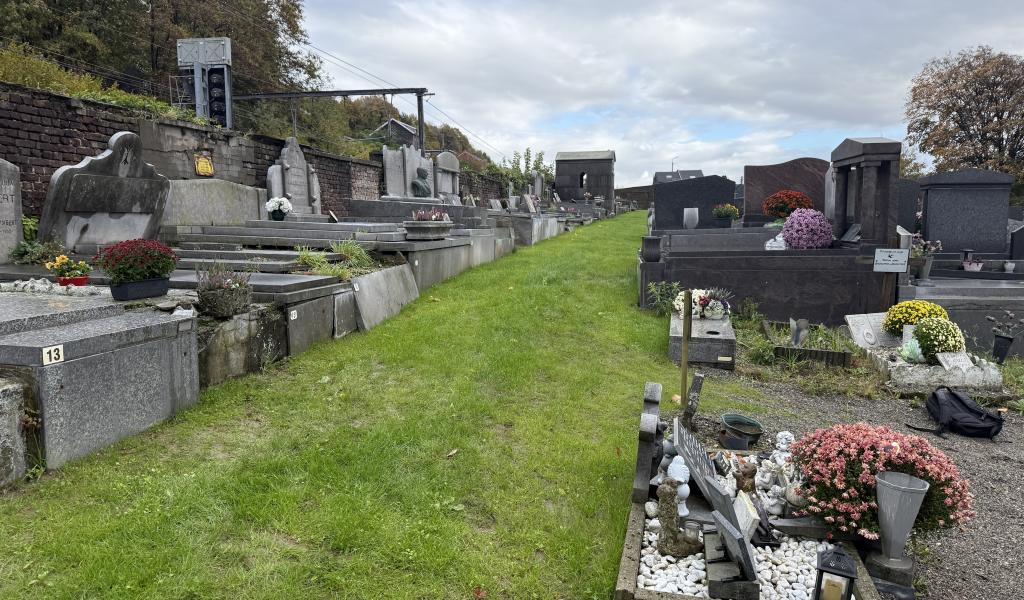 Transition verte : Engis lance la végétalisation de ses cimetières