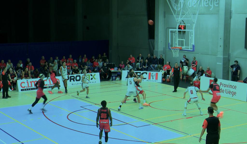 Tenace, le CB Liège aura résisté 30 minutes face au Spirou de Charleroi