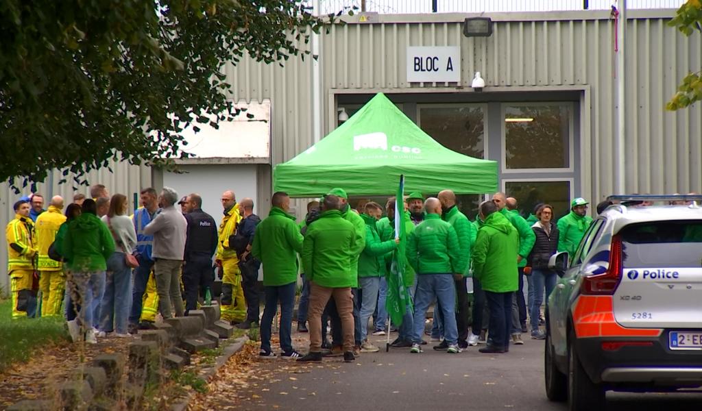 Lantin: Action solidaire commune des agents pénitentiaires et des pompiers