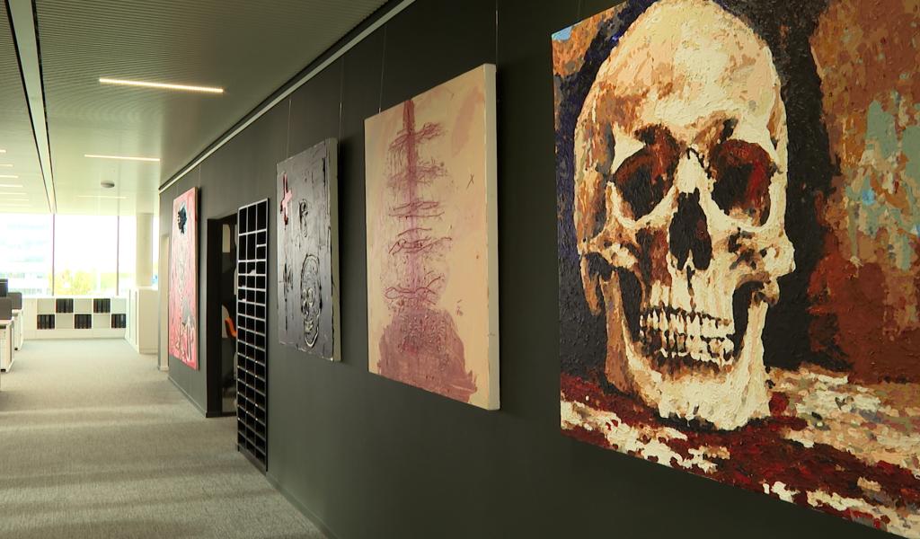 Le bureau d'architecture UMAN accueille les oeuvres récentes de Guy Lemaire