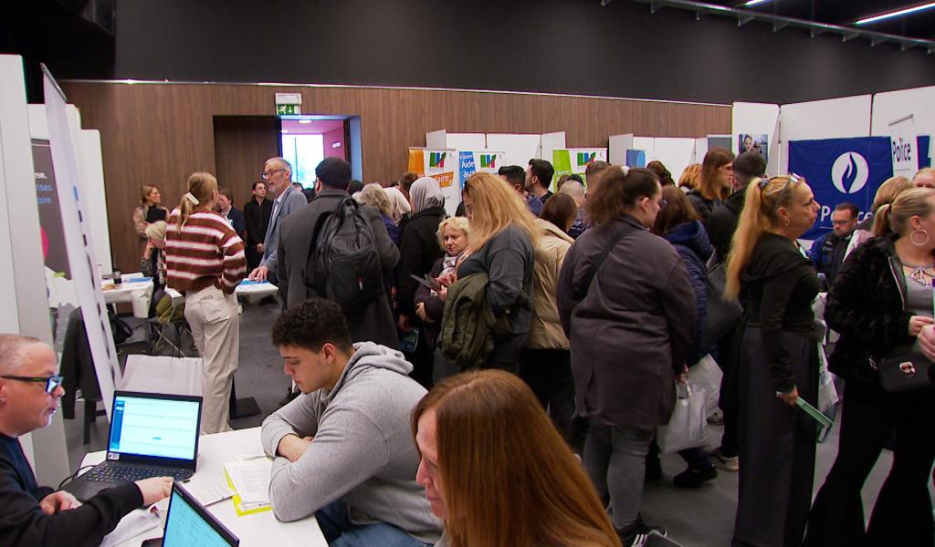 Les salons de l'emploi font le plein