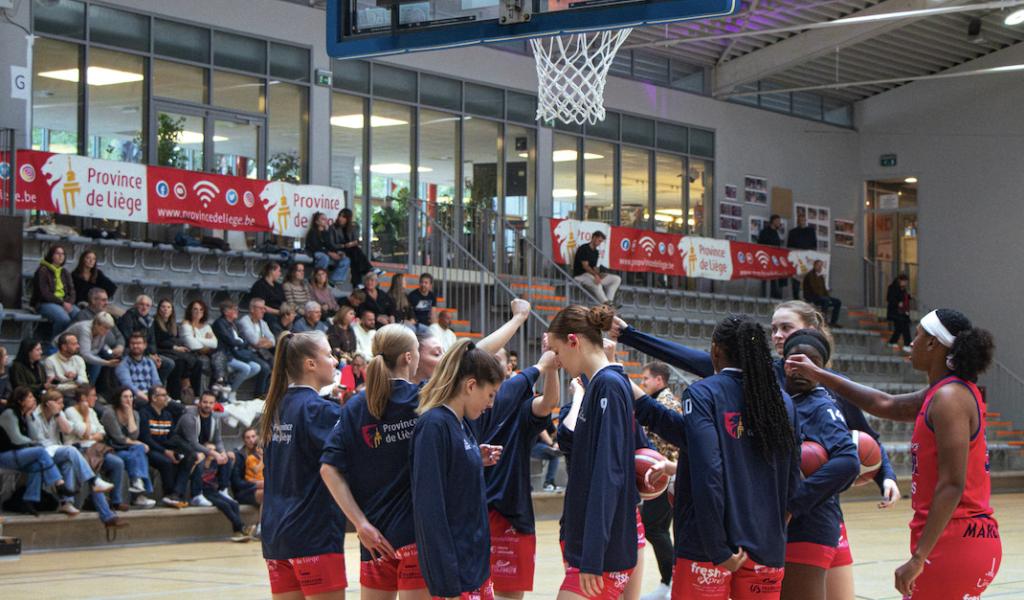 Basket ball : les Liège Panthers qualifiées pour les 1/4 de finale de la coupe de Belgique