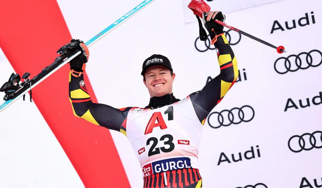 Ski alpin: une 2e place historique pour Armand Marchant