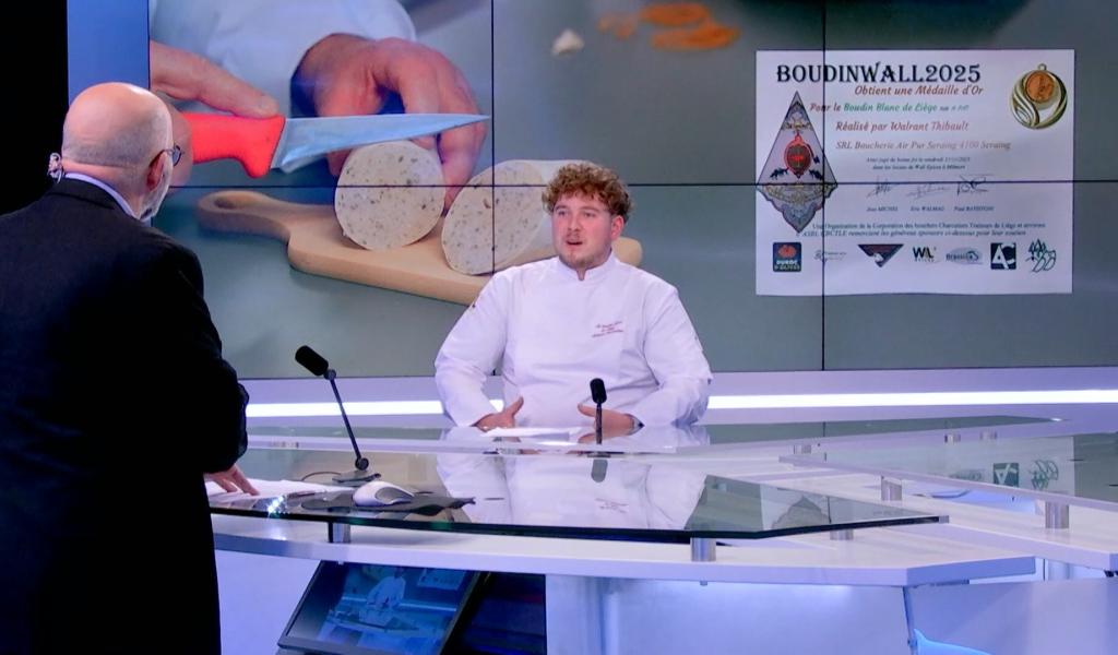 Invité : "Meilleur boudin de Liège" : quel impact sur les ventes du boucher ?