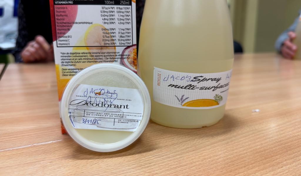 Des détenus confectionnent des déodorants à la prison de Huy