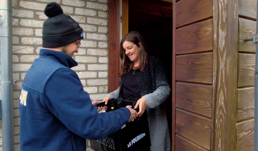Le retour des produits consignés et livrés: "Le Fourgon" s'installe en province Liège