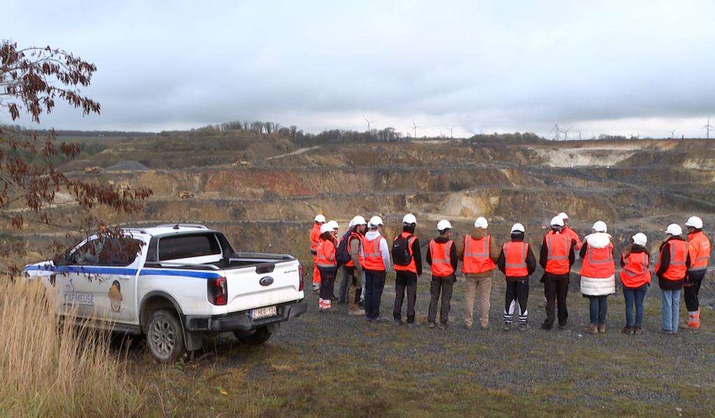 Des étudiants en immersion chez Carmeuse