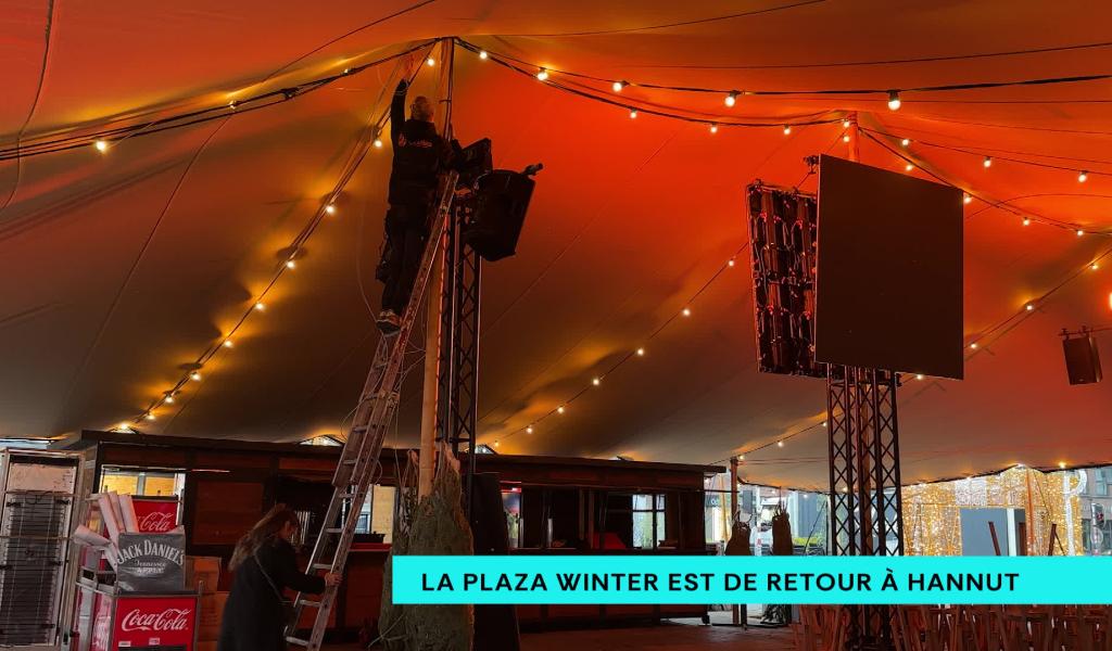 Nouvelle édition de la Plaza winter à Hannut